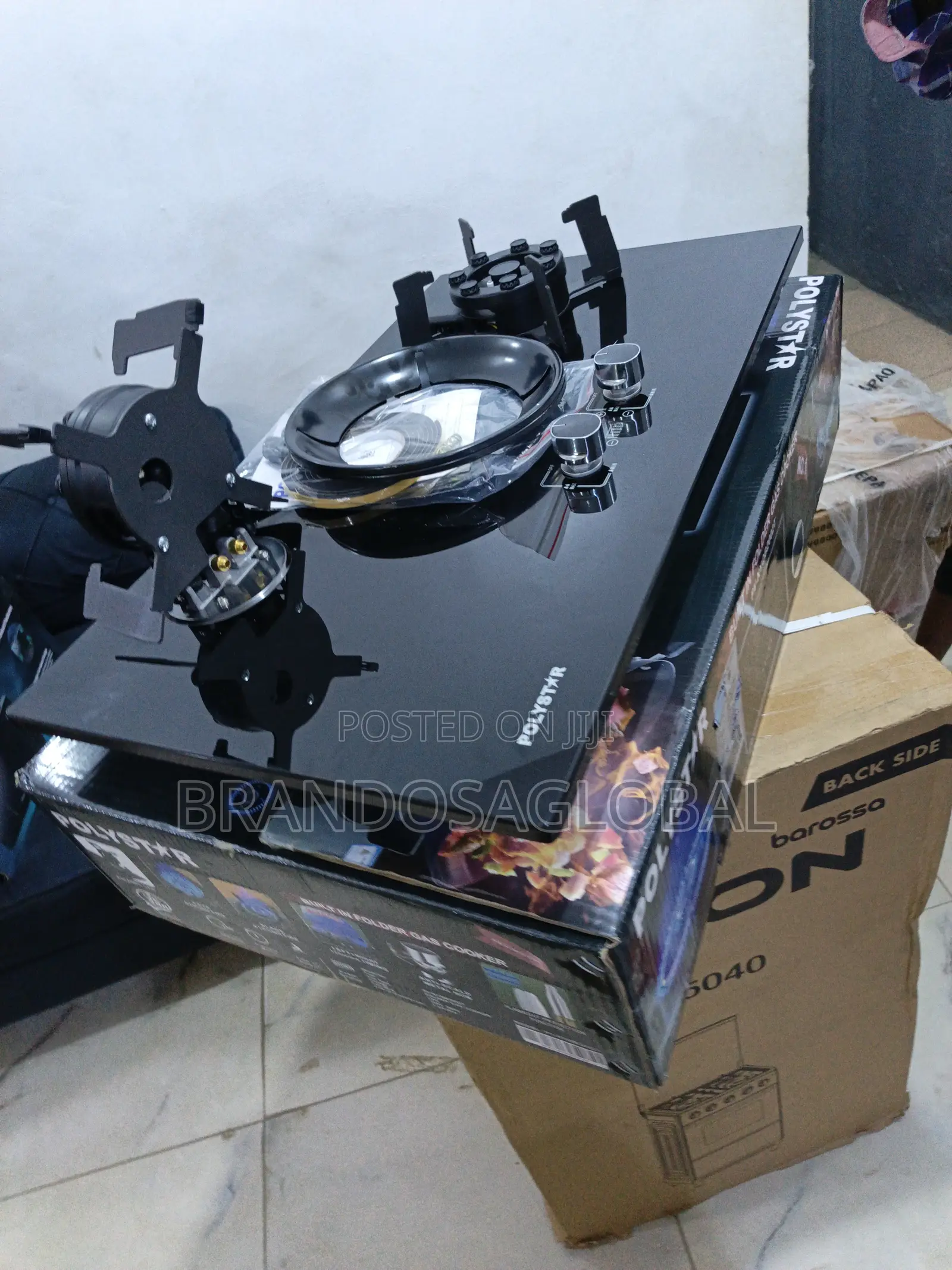 Polystar Built-in Foldable Gas Hob With Space Structure [Pv-Nyqb2002t]