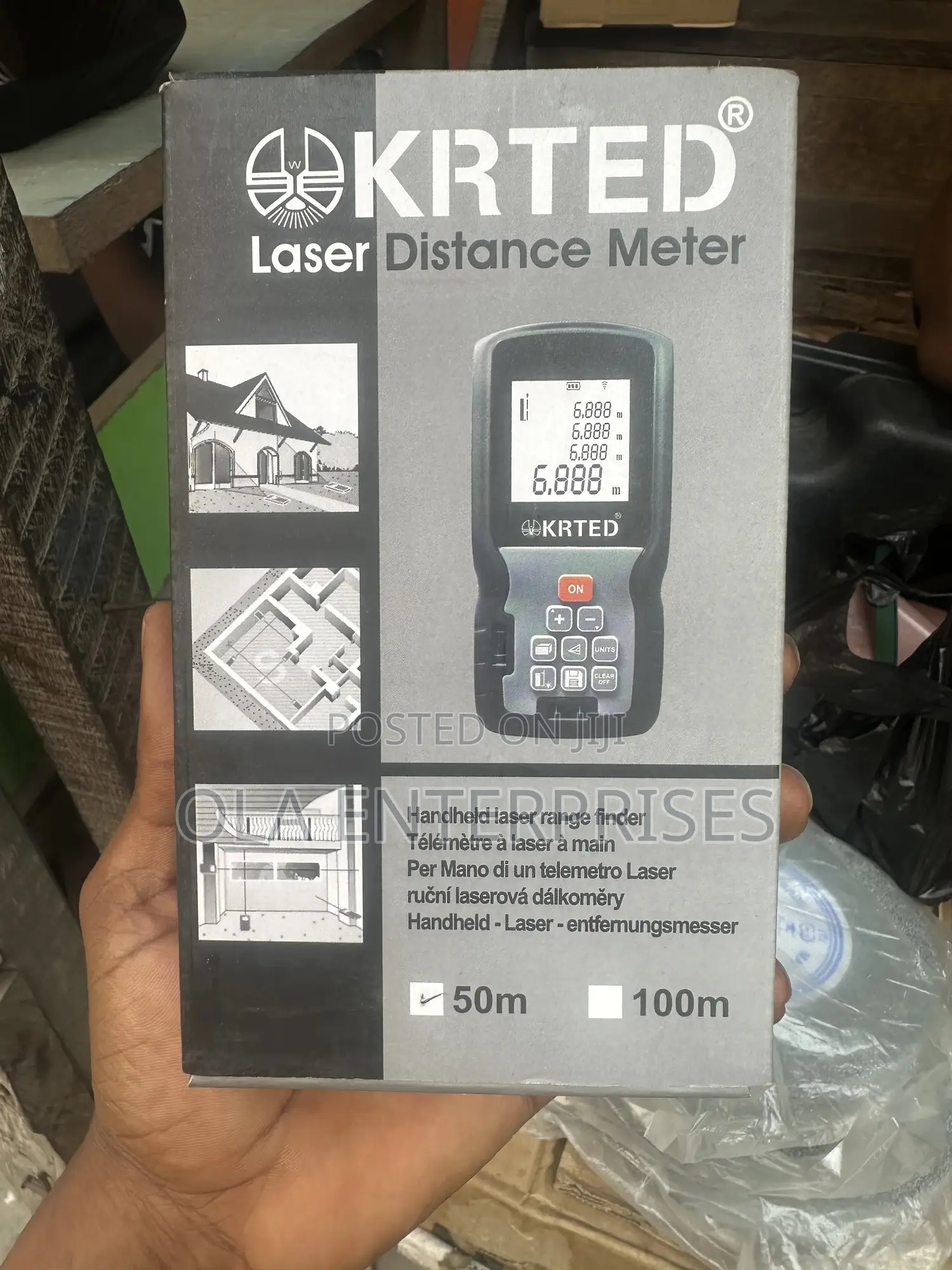 50m Laser Distance Meter