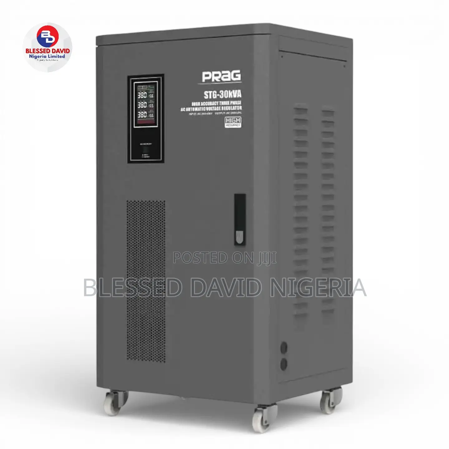 Prag 30kva 3-phase Servo Voltage Stabilizer (260-456v)