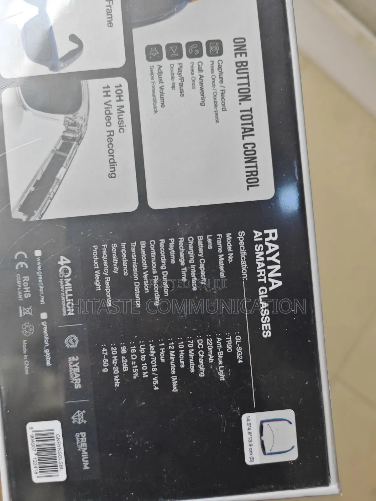 Greenlion Rayna Ai Smart Glasses