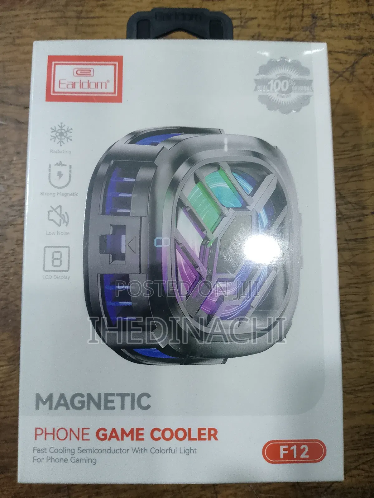 Magnetic Phone Cooler With Ice Cooling