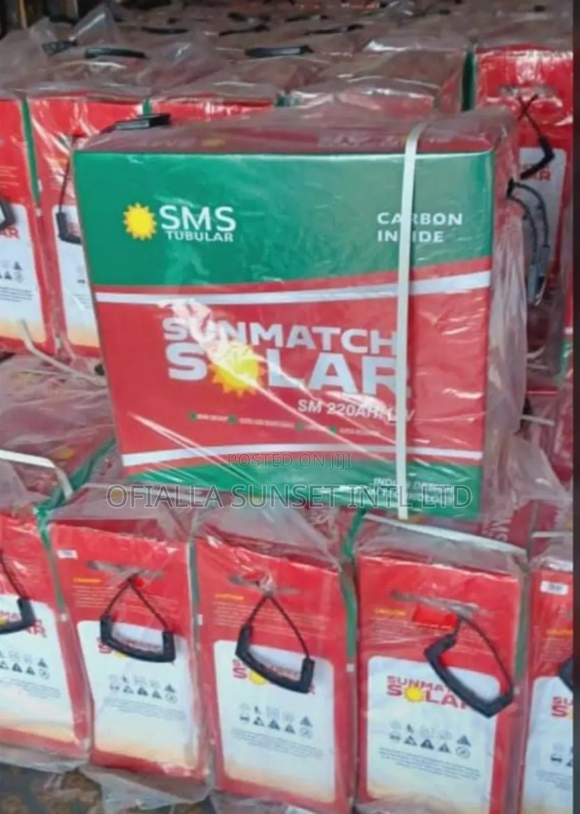 220ah 12v Sunmatch Tall Tubular Battery