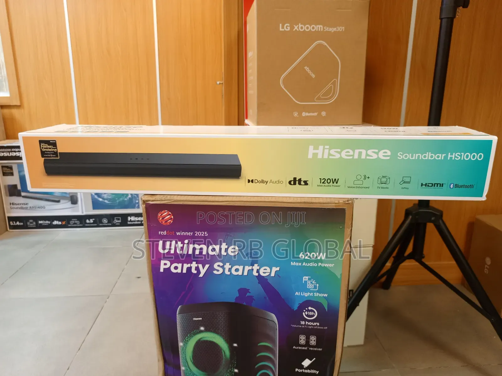 Hisense 120w Bluetooth Sound Bar – Aud 1000hs