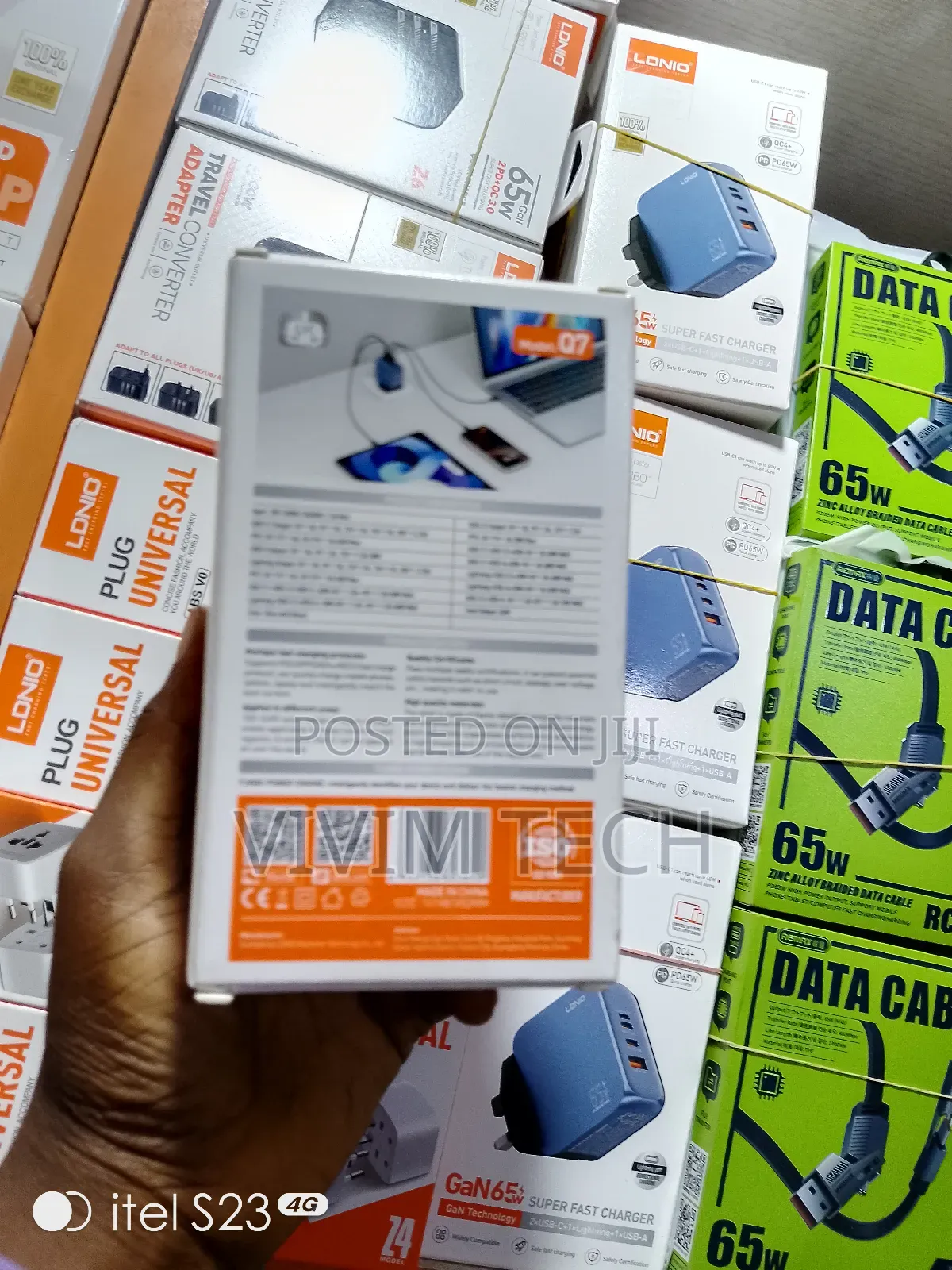Q7 65w Gan Ldnio Charger