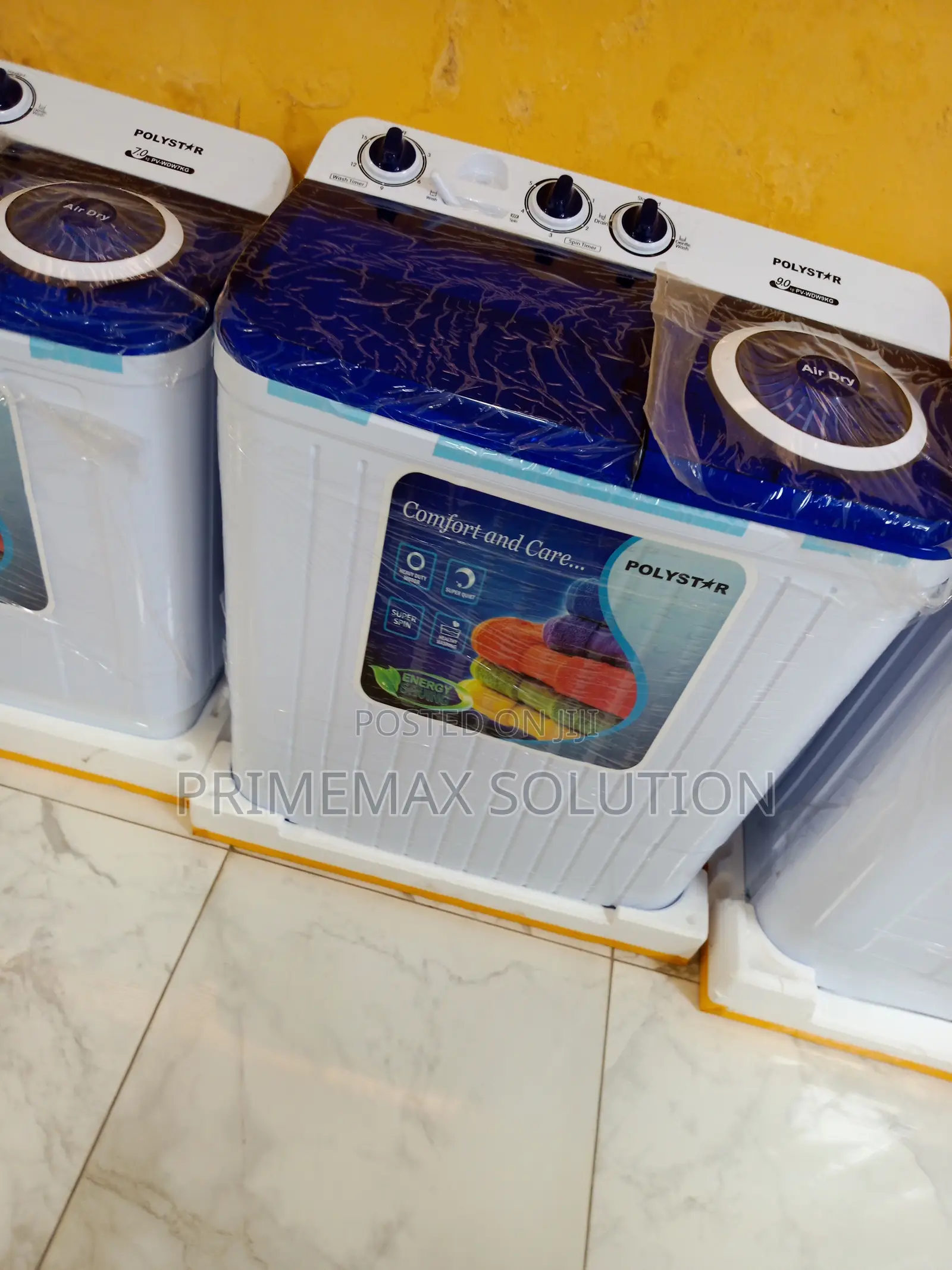Polystar Pv-Wdw9k 9kg Twin Tub Washing Machine – Top Quality