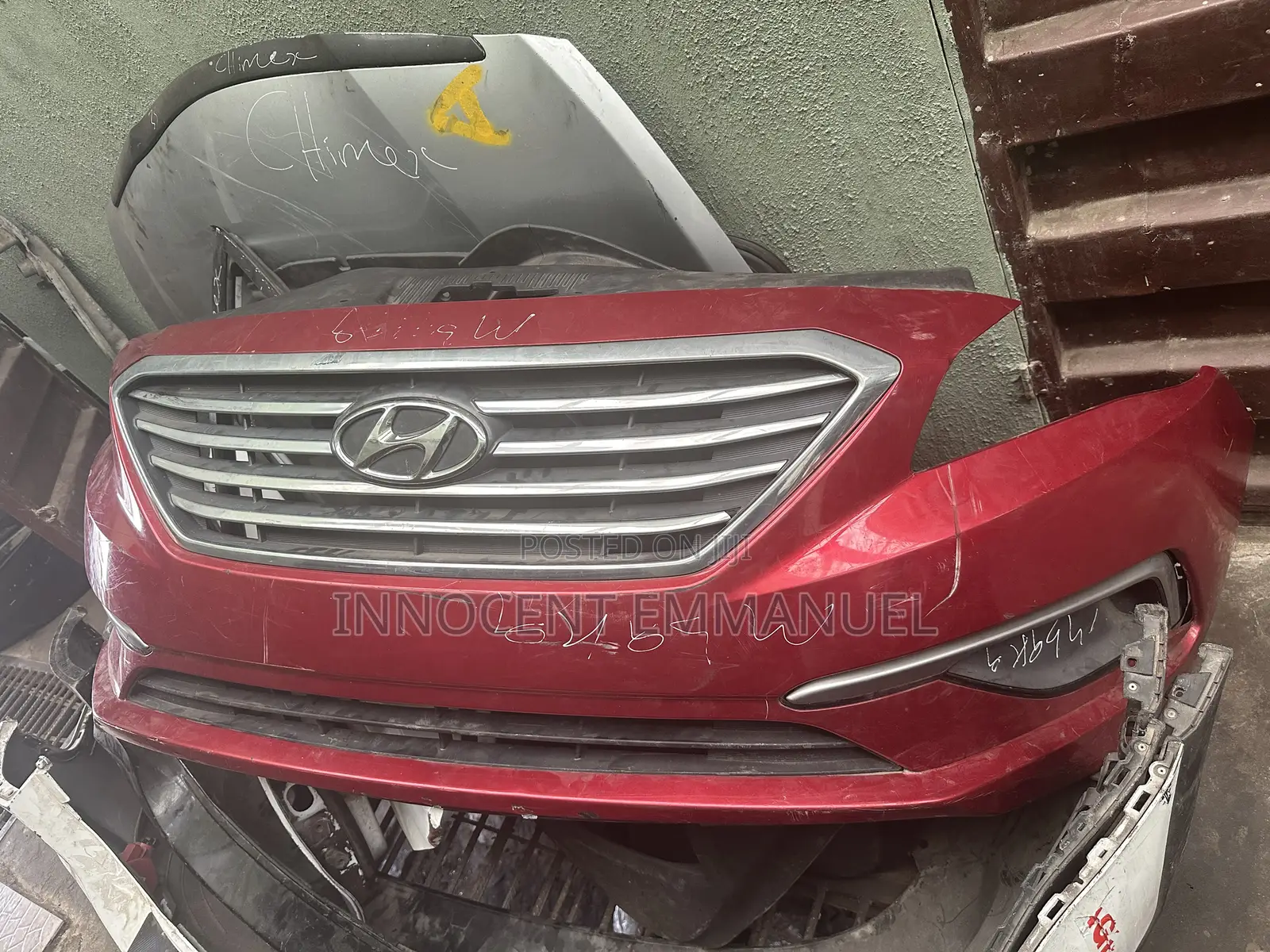 Complete Front Bumper Hyundai Sonata 2015 Model