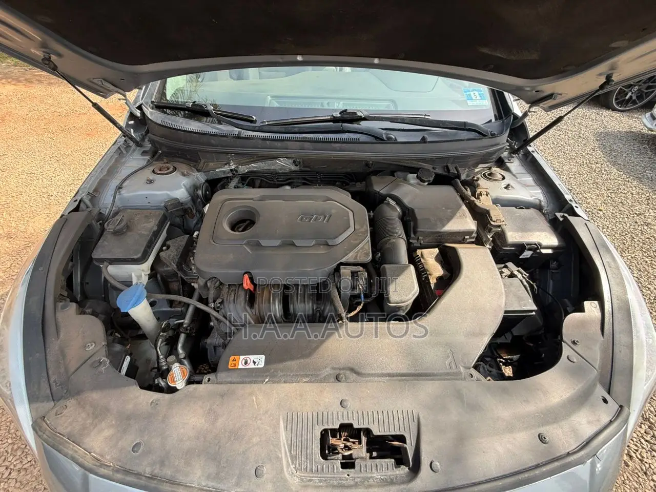 Hyundai Sonata Sport Sedan FWD (2.4L 4cyl 6A) 2016 Silver