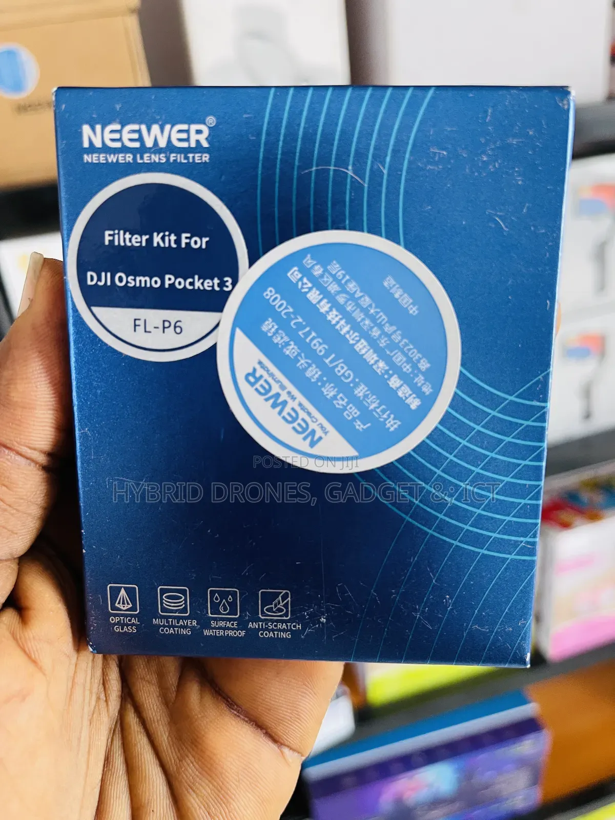 Osmo Pocket 3 Nd Filters for Video Content Shootin