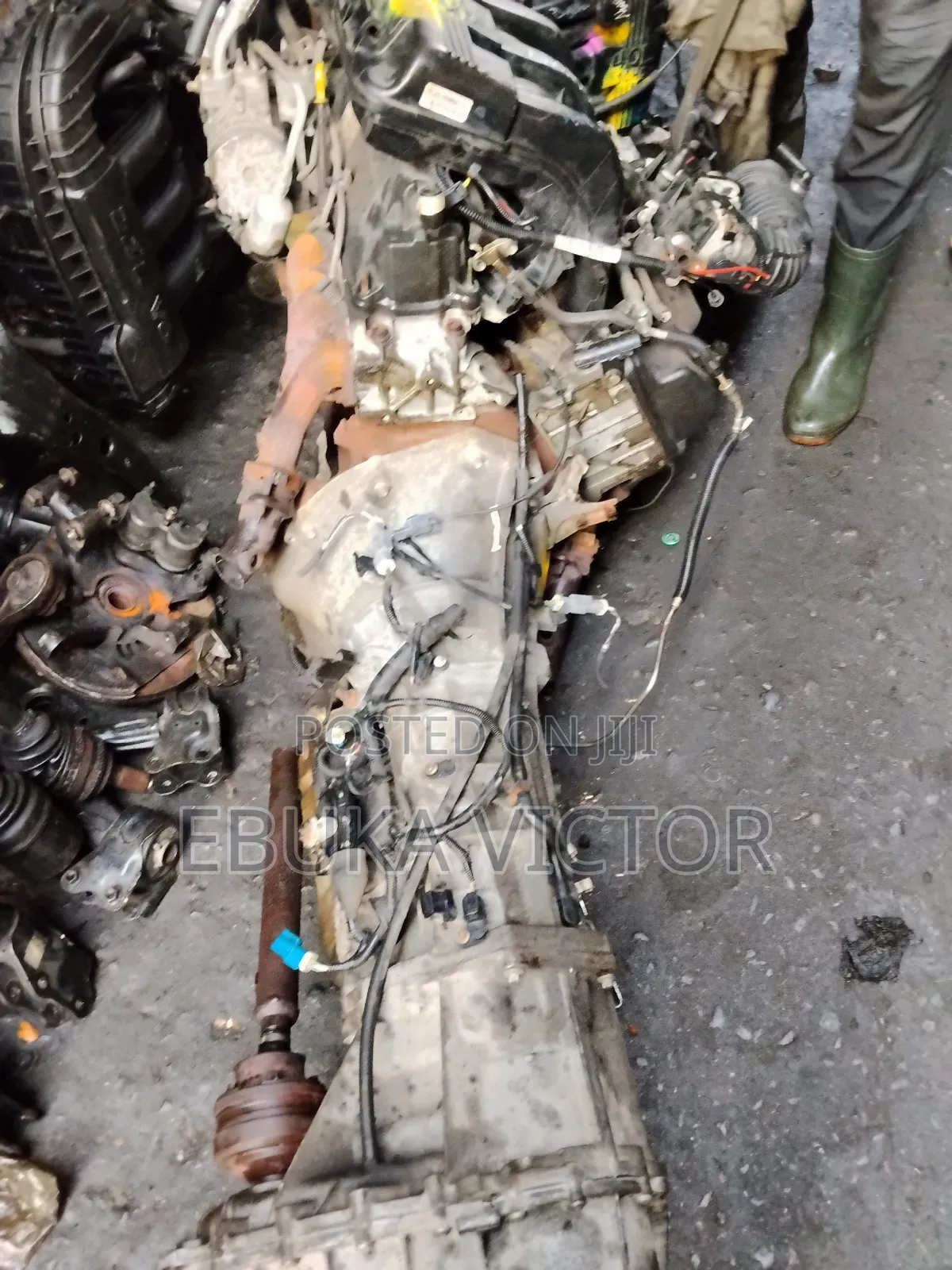 Engine and Gearbox Ford Explorer 2008 With 4x4 Transmission
