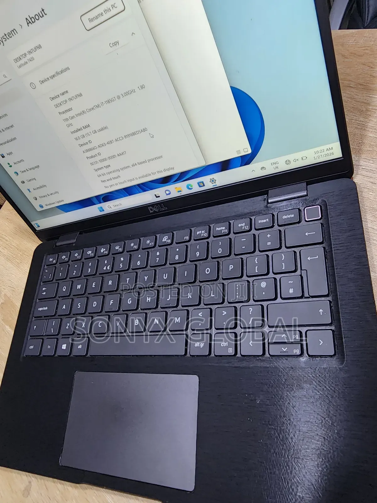 Laptop Dell Latitude 7420 16GB Intel Core I7 SSD 256GB