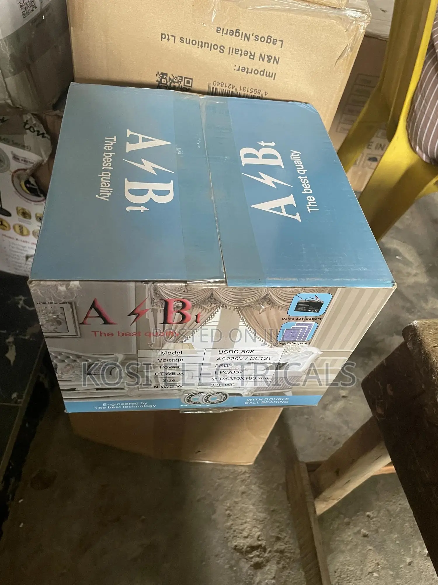 Abt Short Blade Quality Fan
