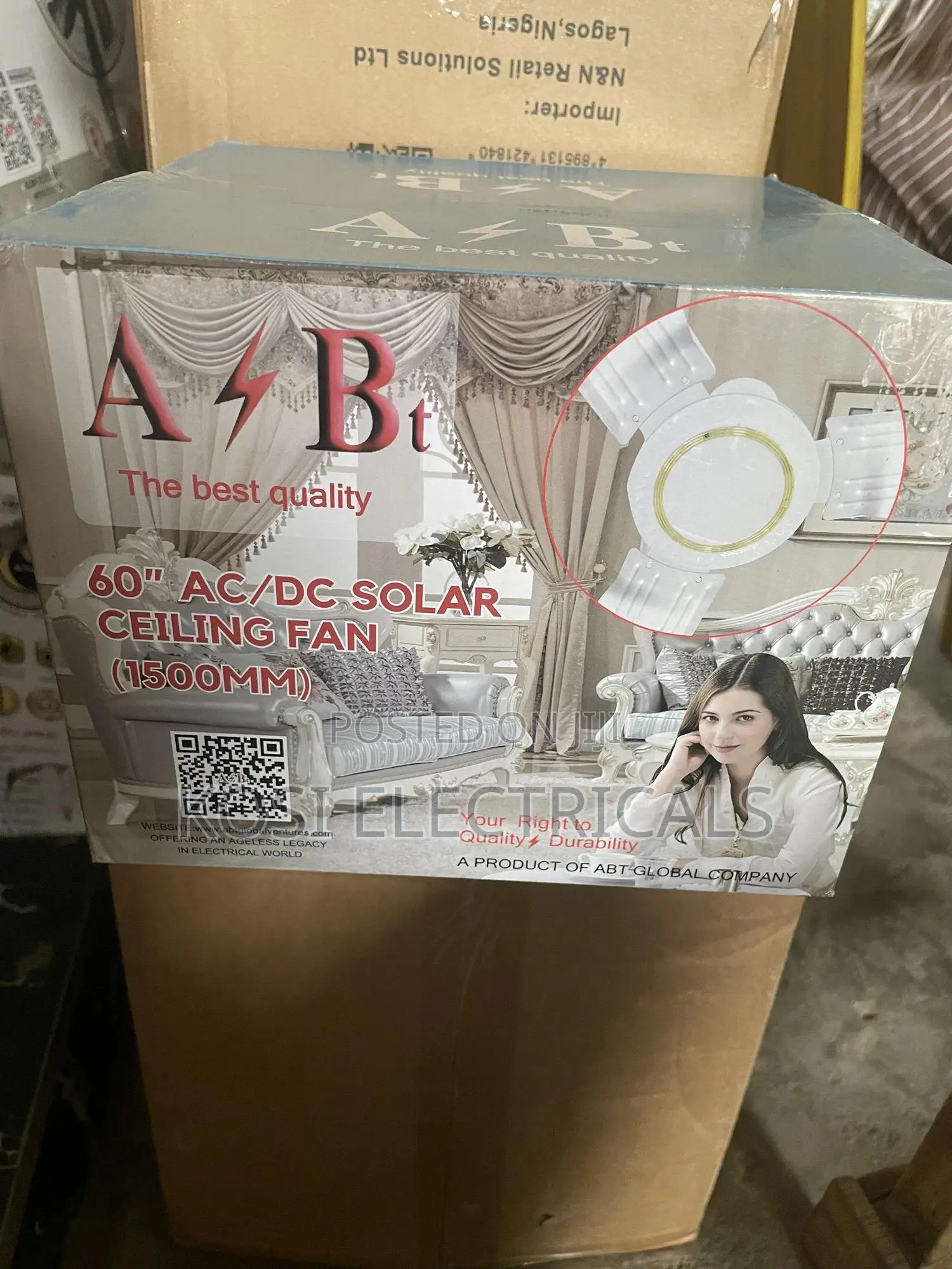 Abt Short Blade Quality Fan