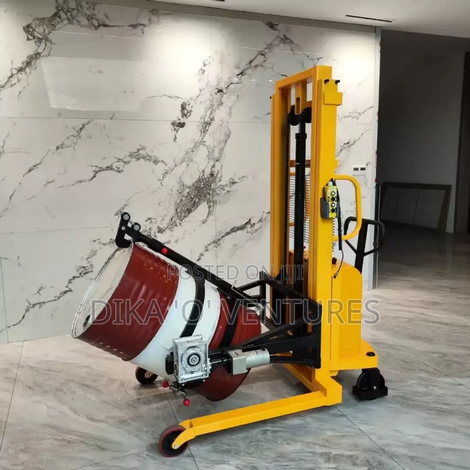 Manual Oil Drum Stacker Truck
