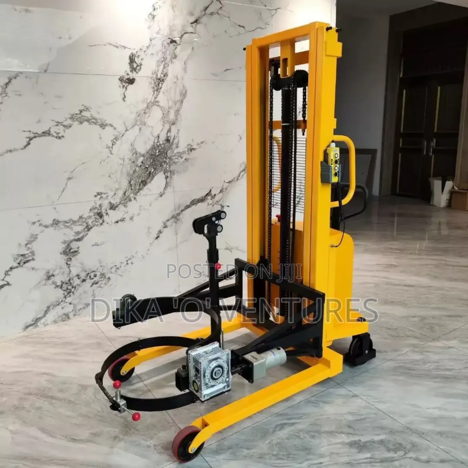 Manual Oil Drum Stacker Truck