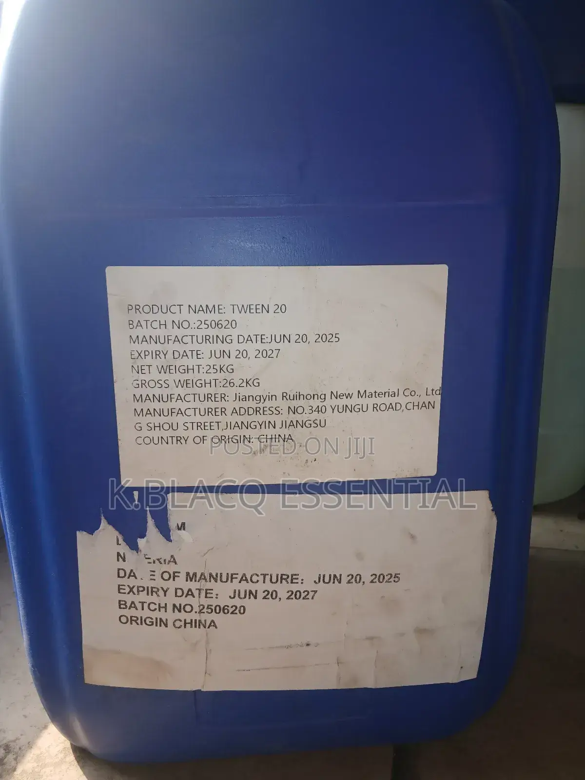 Tween 20 (Polysorbate 20) 1lit