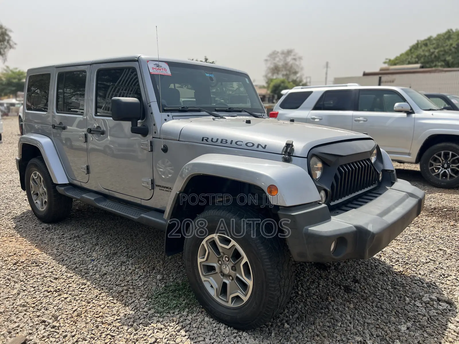 Jeep Wrangler Unlimited Rubicon 4dr SUV 4WD (3.6L 6cyl 6M) 2014 Silver