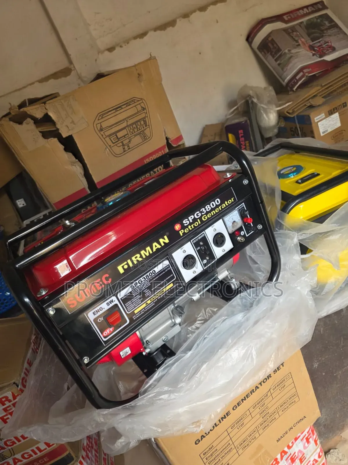 Sumec Firman Petrol Generator 3.5kva 100% Copper Coil