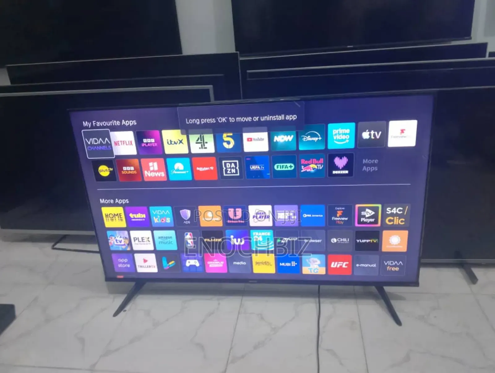 Uk Used Hisense 50 Inches Ultra Hd Smart Tv