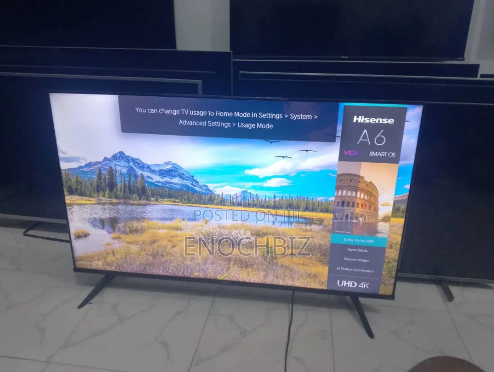 Hisense 50 Inches Uhd Smart Sharp and Clean