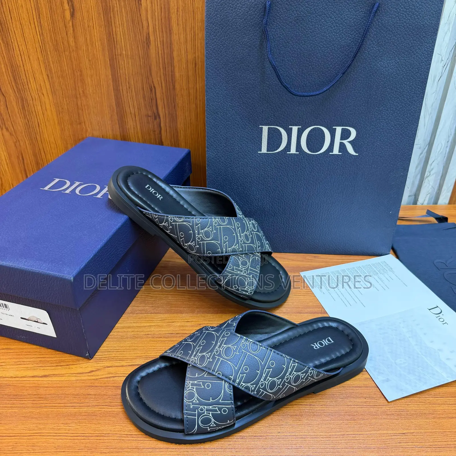 Luxury Update  Dior Alias Gravity Outline Leather Sandal