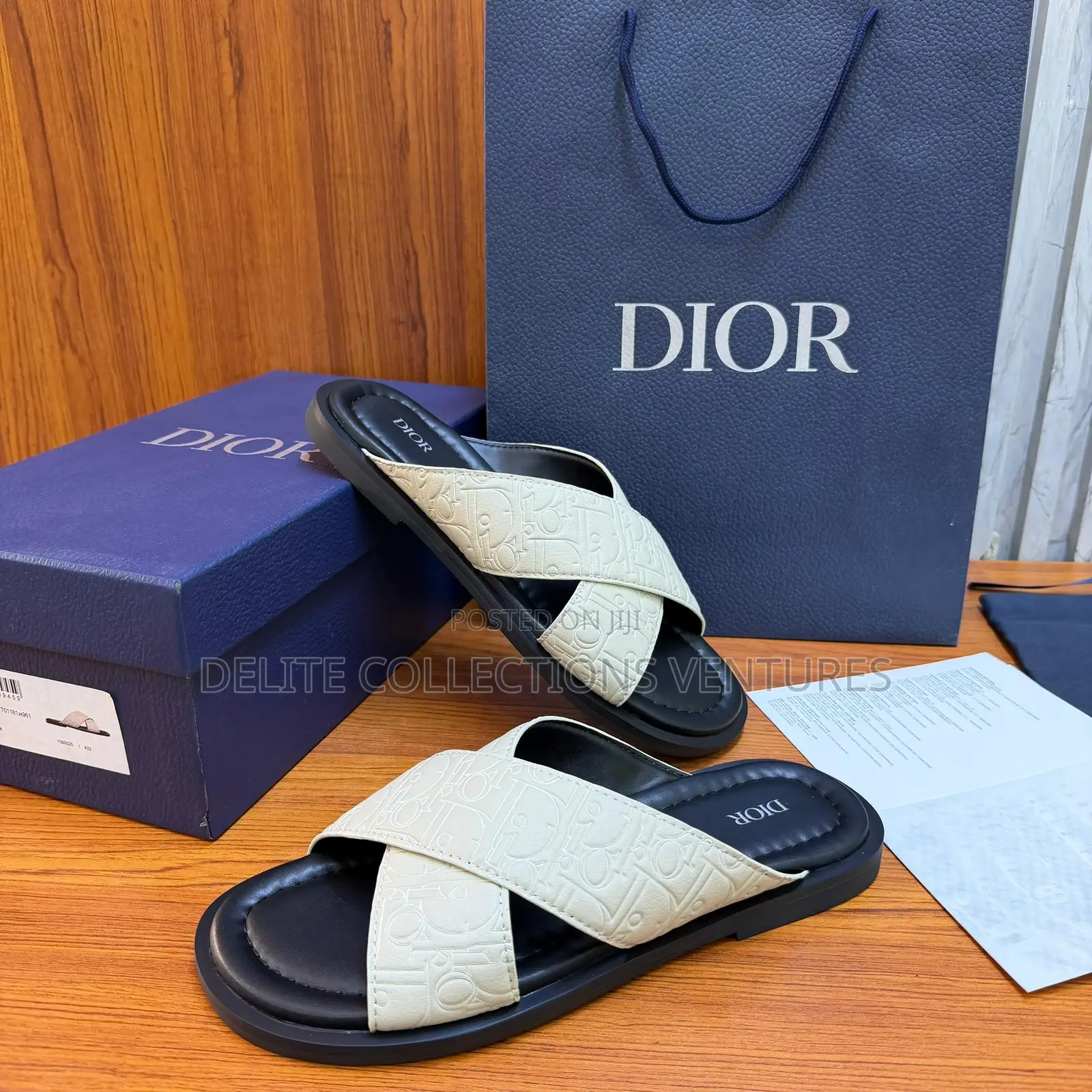 Luxury Update  Dior Alias Gravity Outline Leather Sandal