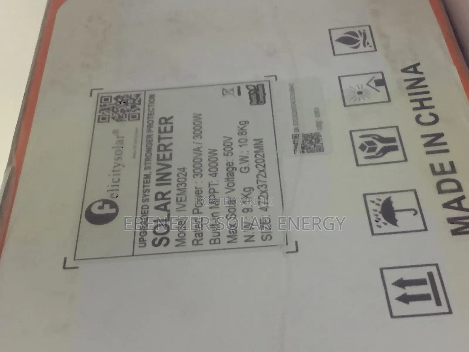3kva Felicity Hybrid Inverter Ivem 24v