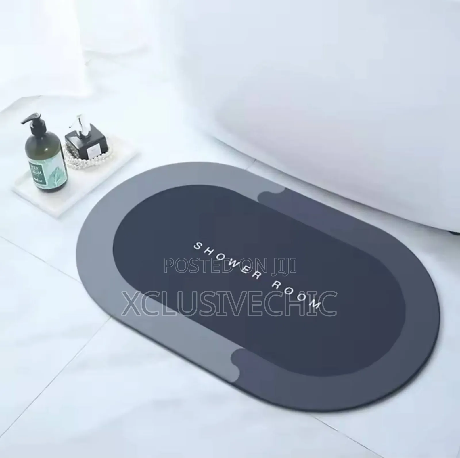 Bathroom Silicone Absorbent Mat - Big Small Size