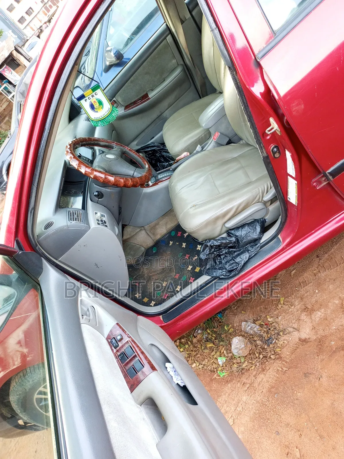 Toyota Corolla 2008 Red