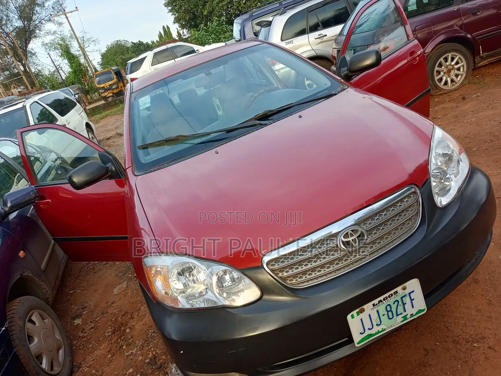 Toyota Corolla 2008 Red