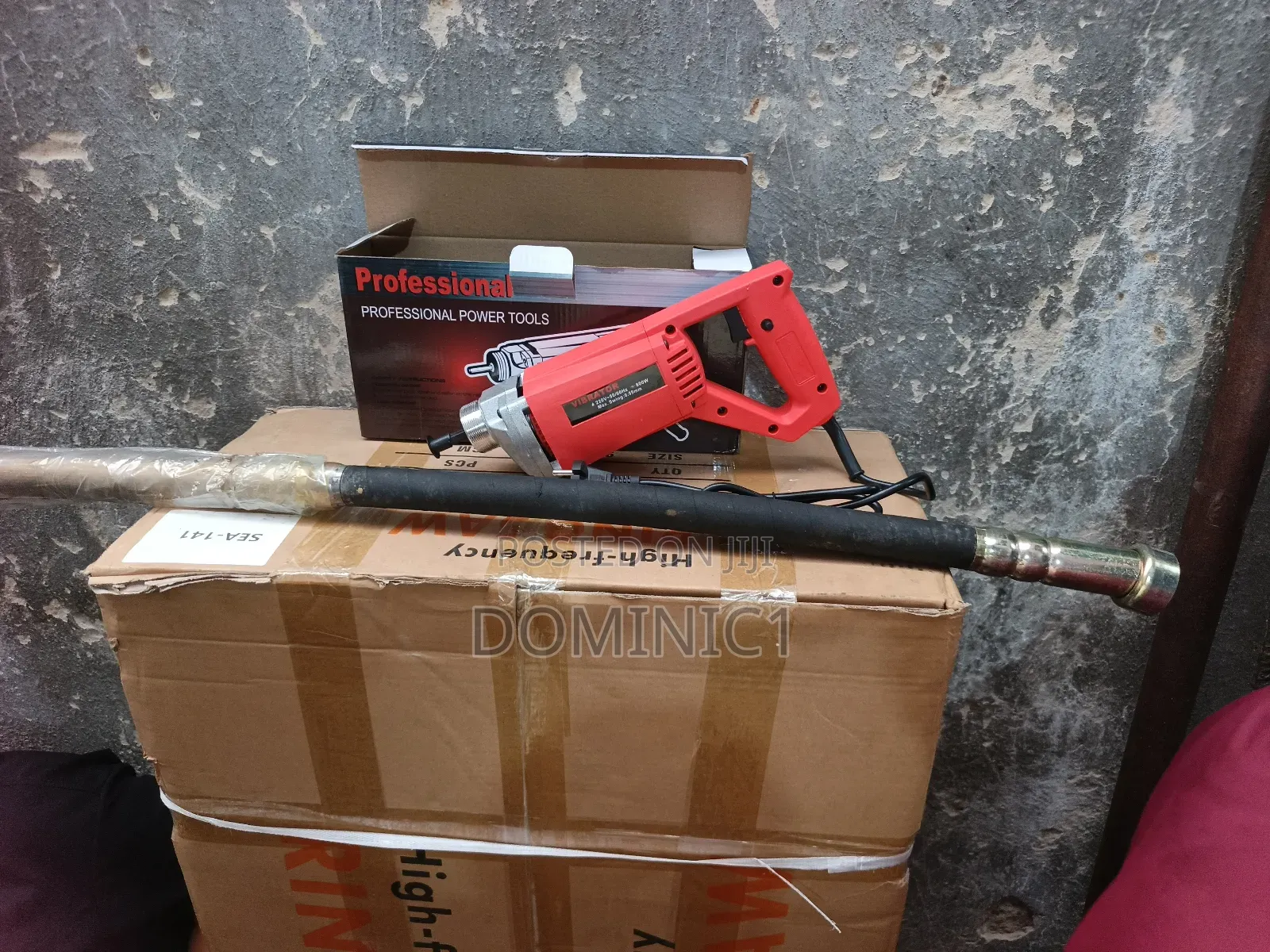 Electric Concrete Vibrator 1 Meter 800watt