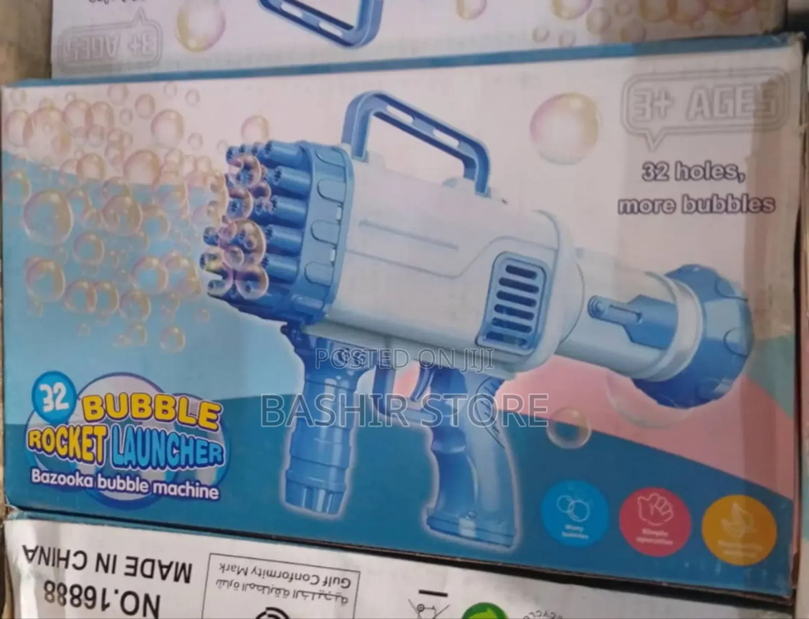 32-Hole Bubble Rocket Launcher