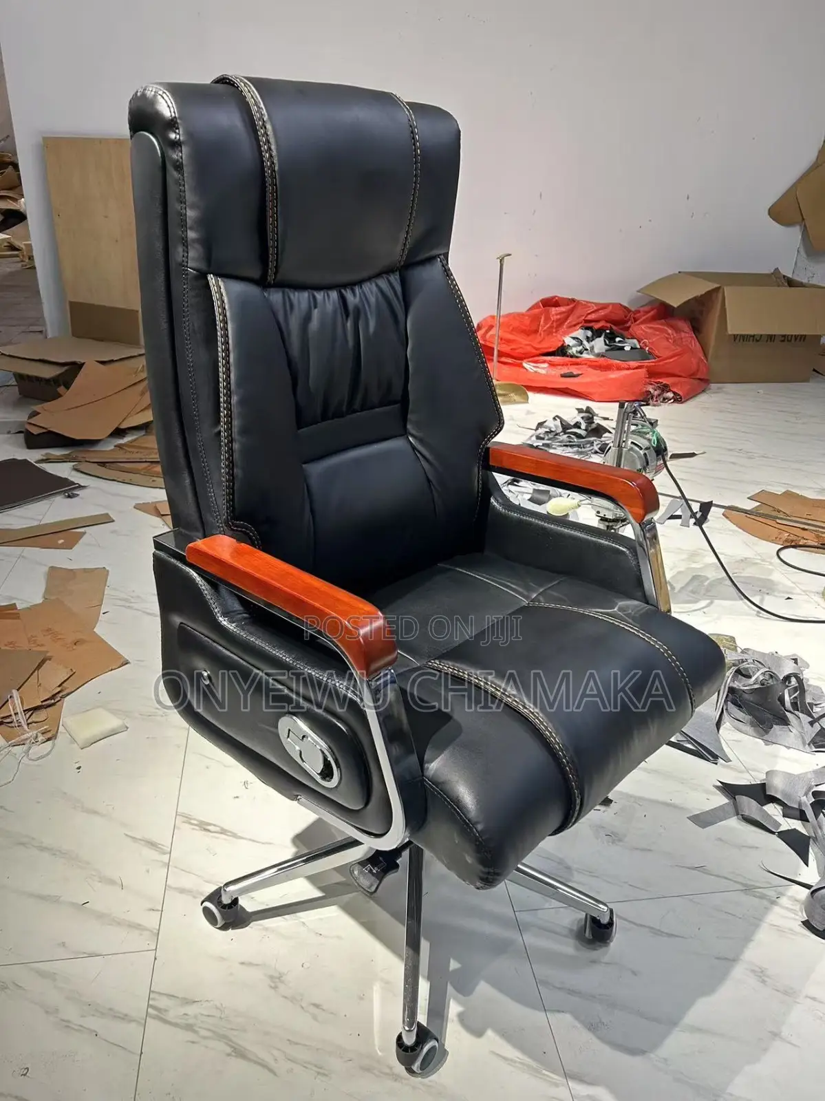 Massage Office Chair With Footrest