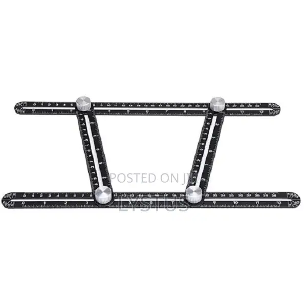 Multi-functional 4-in-1 Shape Measuring And Folding Ruler