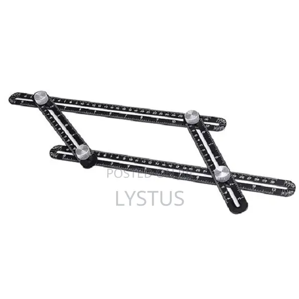 Multi-functional 4-in-1 Shape Measuring And Folding Ruler