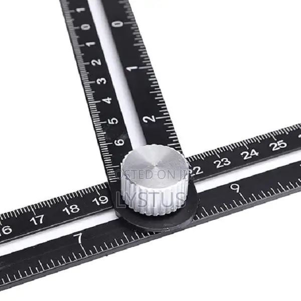 Multi-functional 4-in-1 Shape Measuring And Folding Ruler