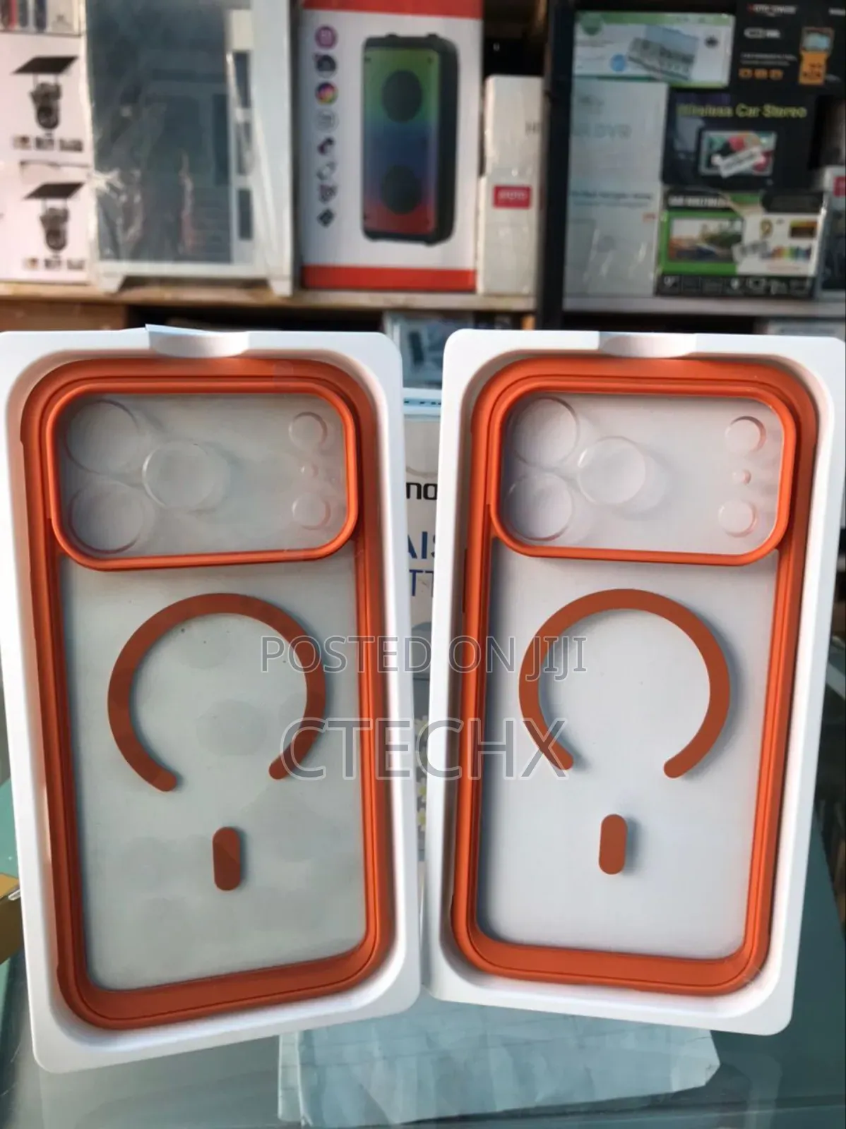Miracase Magnetic Case For iPhone 17 Pro Max Case 6.9". Orange