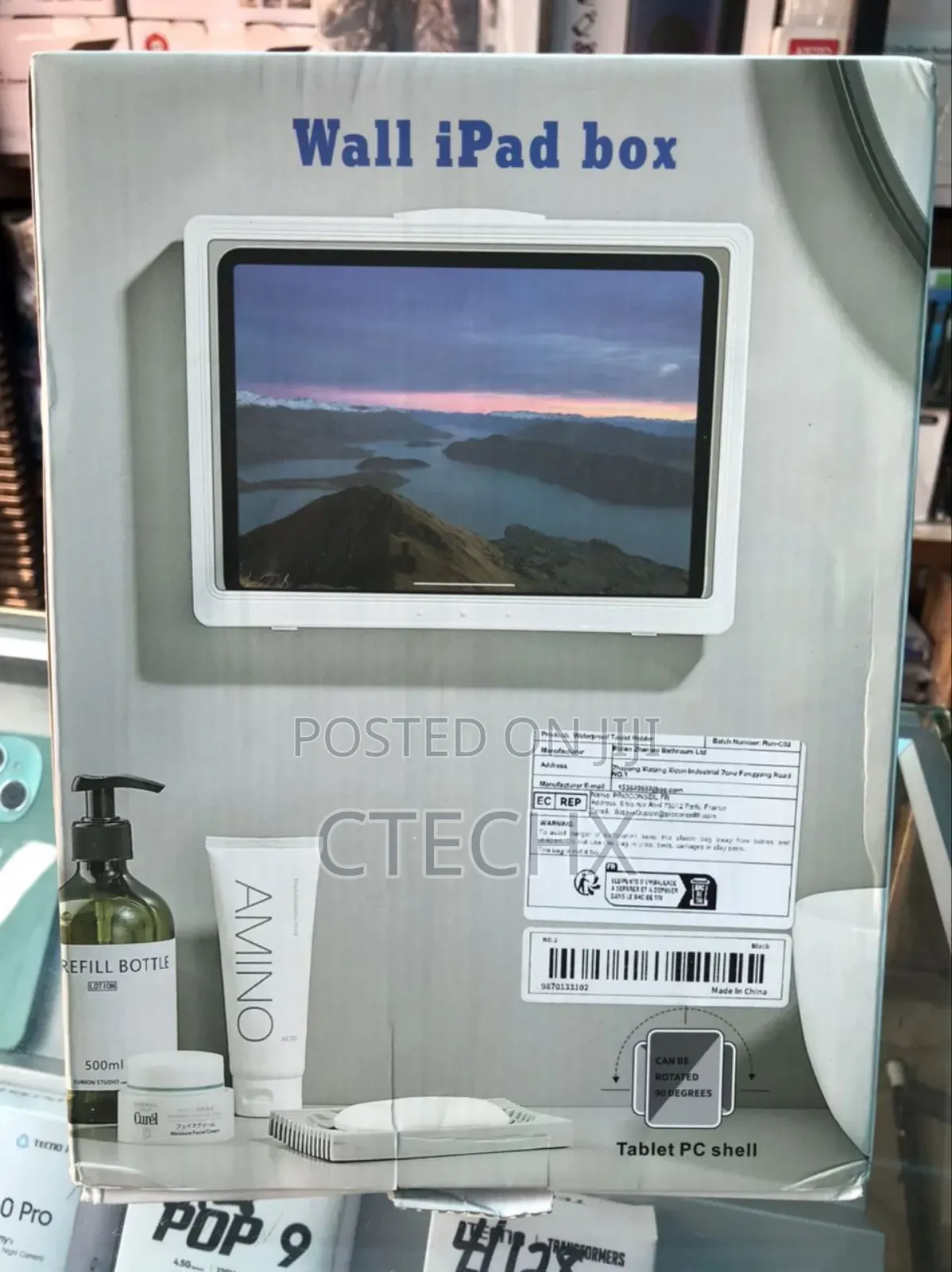 Wall Box for iPad. Waterproof Wall Tablet Holder