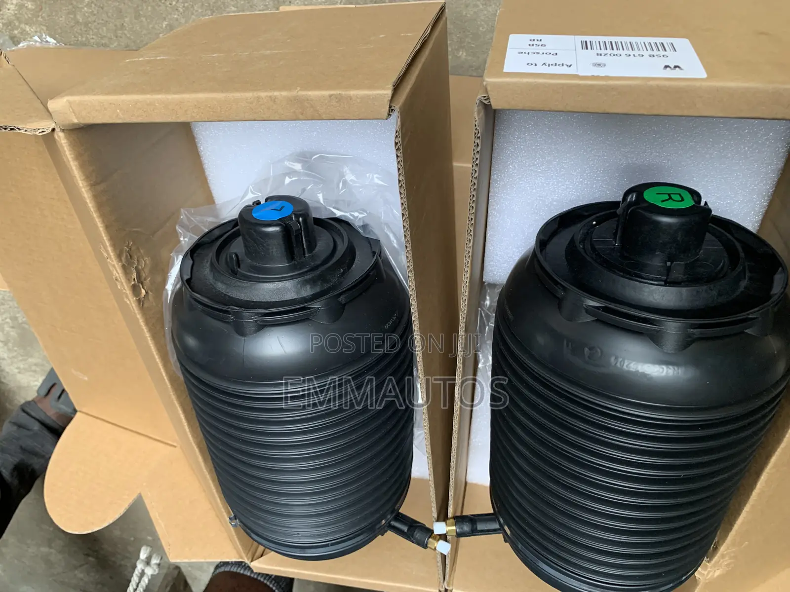 Rear Air Spring Suspension Balloon Porsche Macan