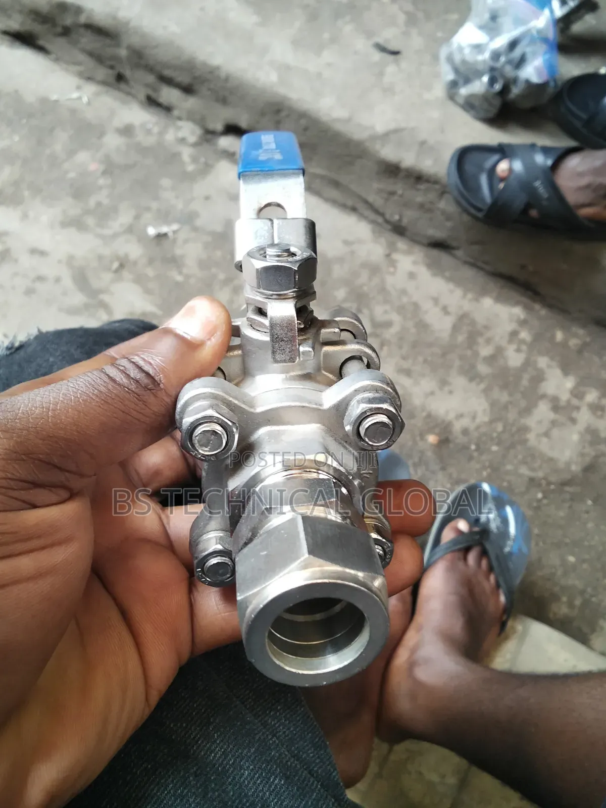 3/4" Ball Valve With 3/4"Od X Od Swaglock