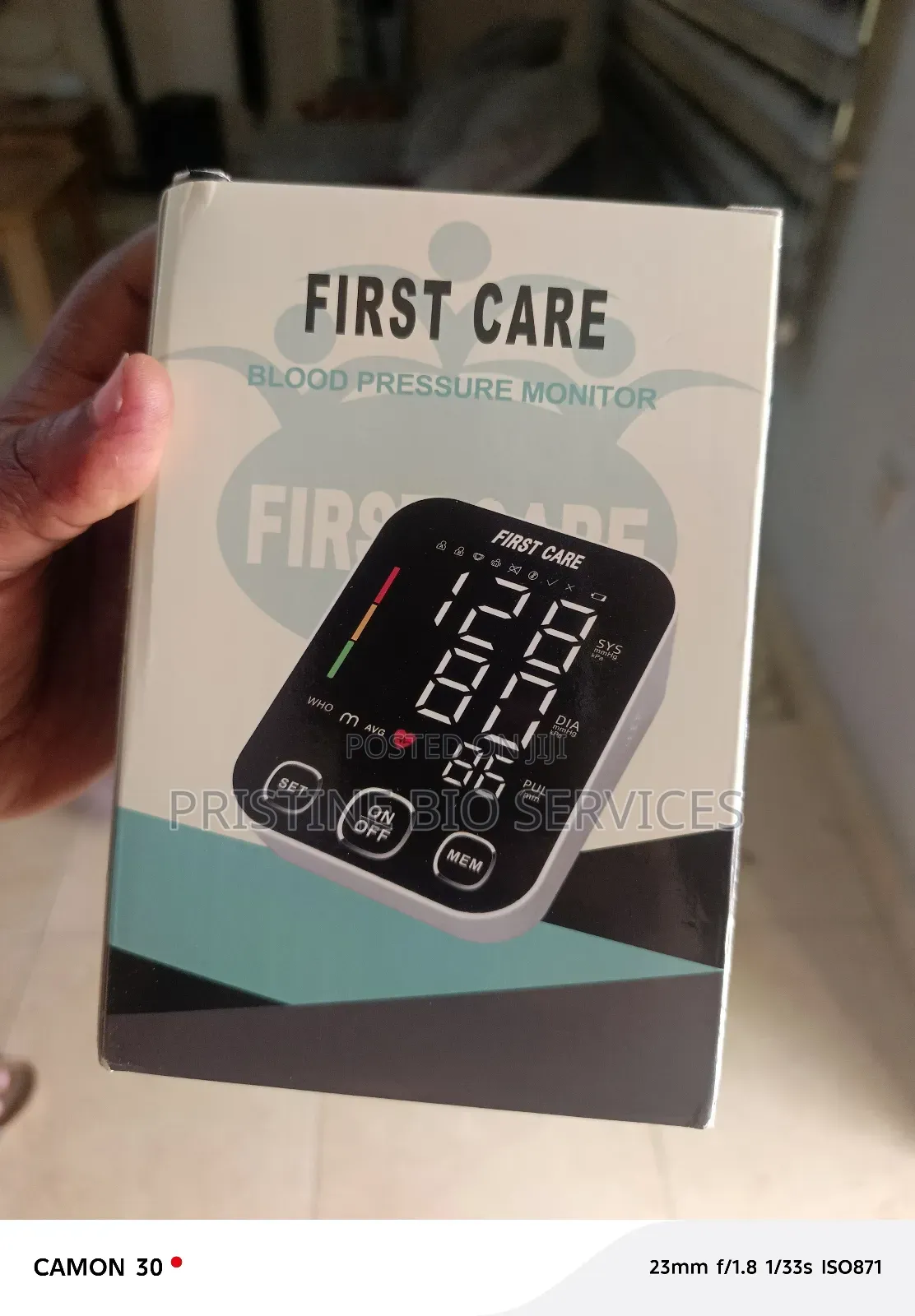 Rechargeable Blood Pressure Monitor
