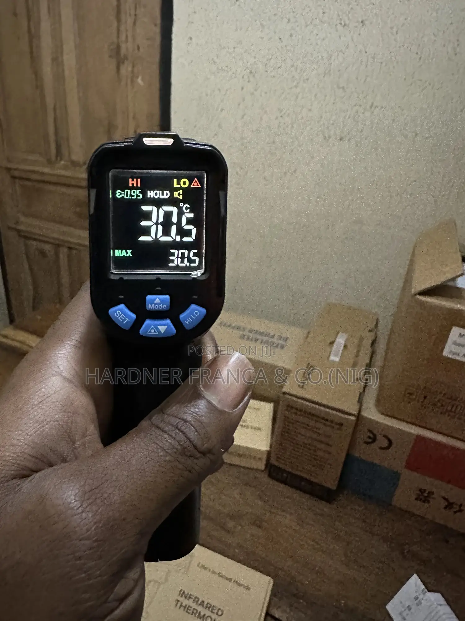 Infrared Thermometer -20 to 750 Degrees