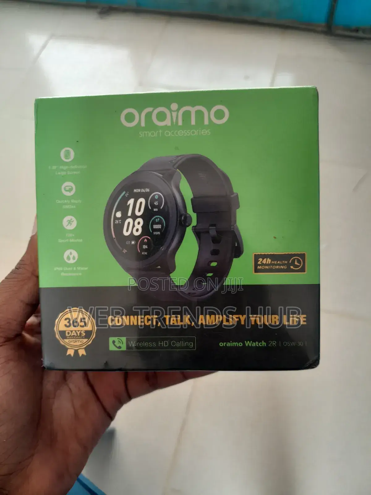 Oraimo Watch 2r (Osw-30) - Roundface Smartwatch