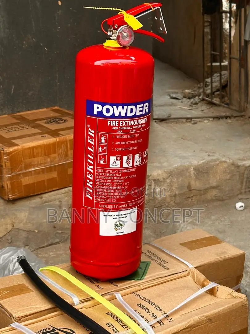 Fire Killer 6kg Abc Powder Fire Extinguisher.