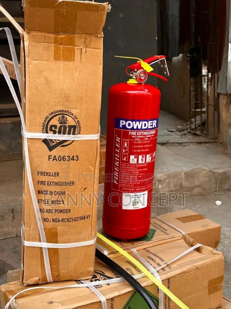 Fire Killer 6kg Abc Powder Fire Extinguisher.