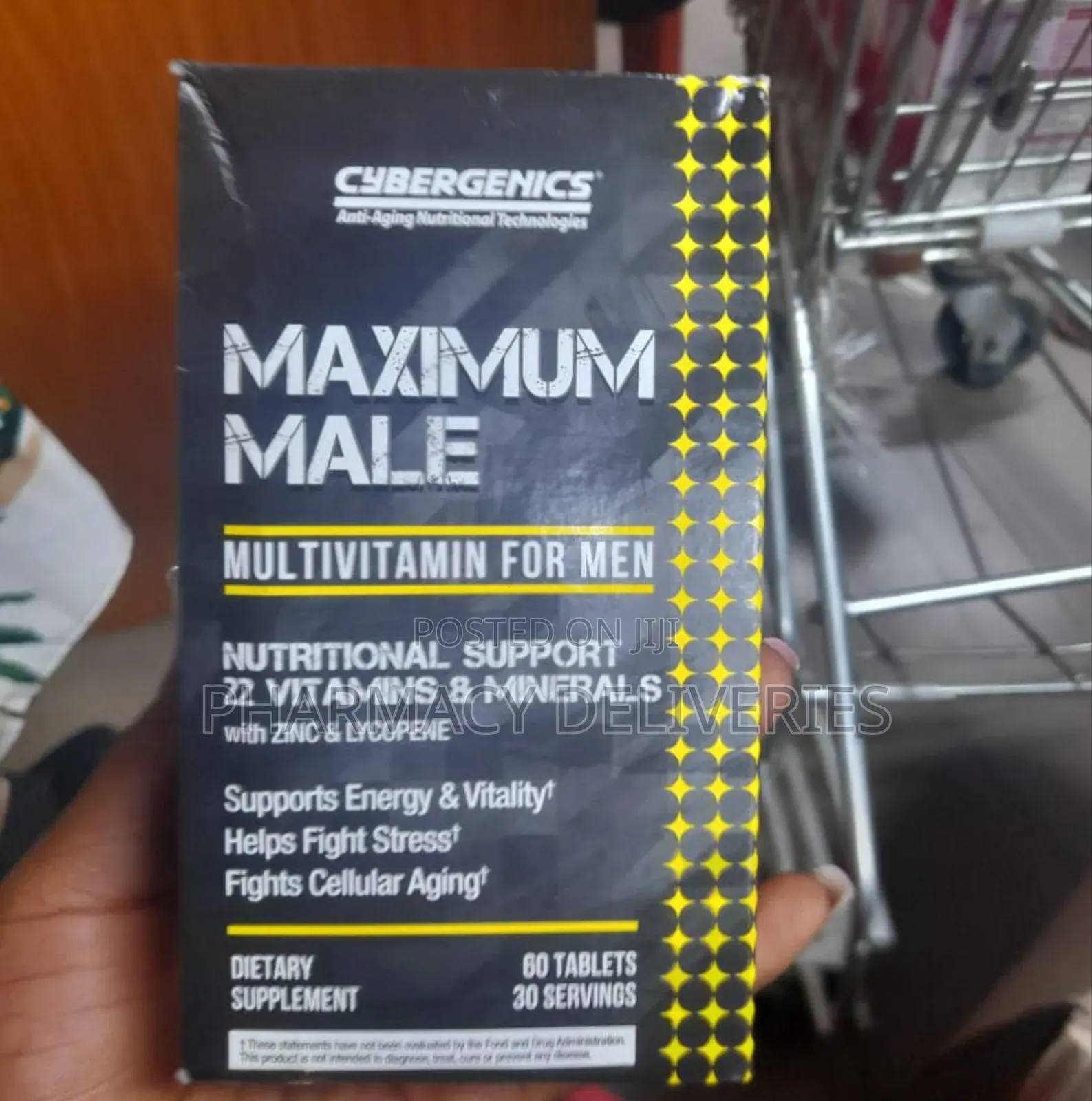 Cybergenics Maximum Male Multivitamin Is a Premium Daily Supplement