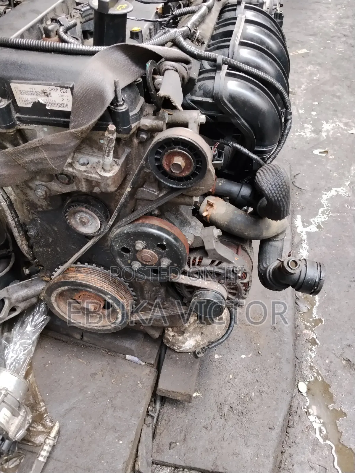 Engine and Gearbox Ford Escape 2010 Model 2.5