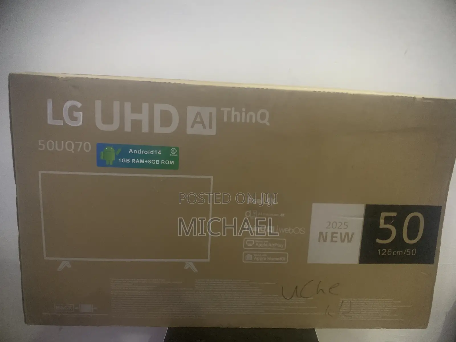 LG 50 Inches Smart TV With Bluetooth