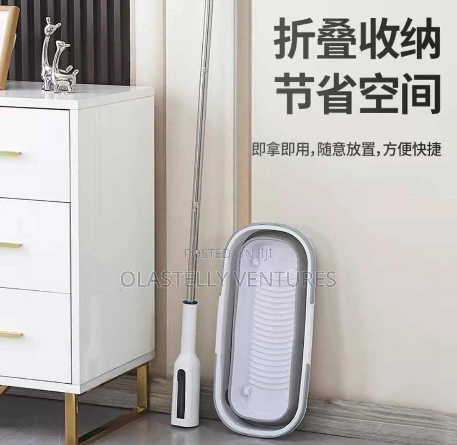 Sponge Mop With Collapsible Bucket
Vee.
