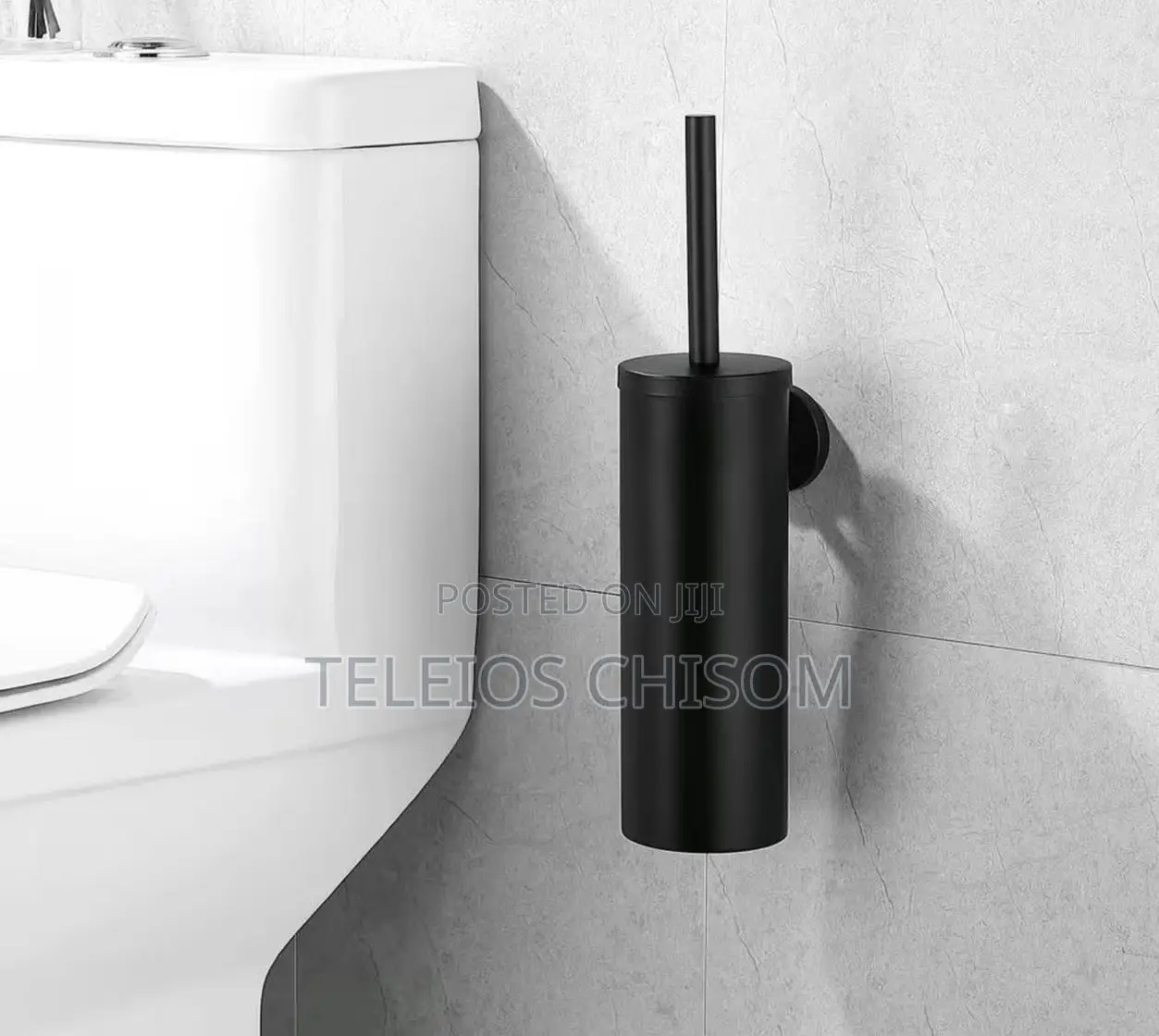 Black Toilet Brush