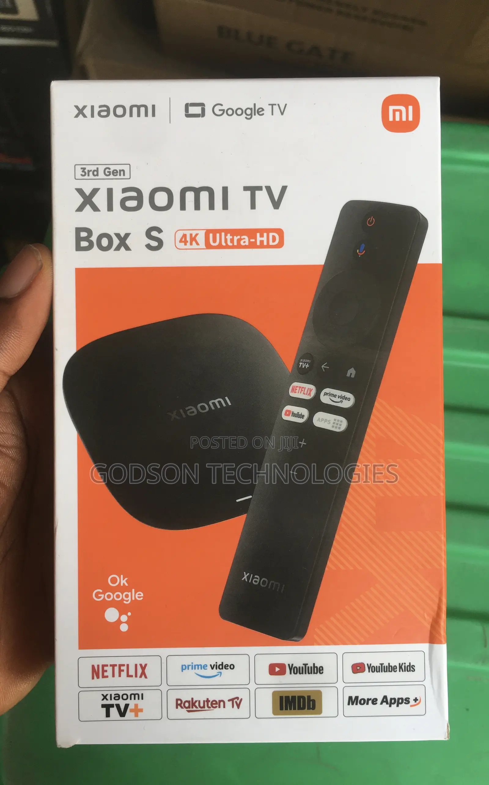 Xiaomi Tv Box S (3rd Gen) 4k Ultra-hd